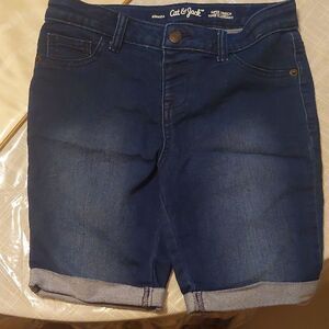 Cat & Jack Women's Blue Denim Shorts